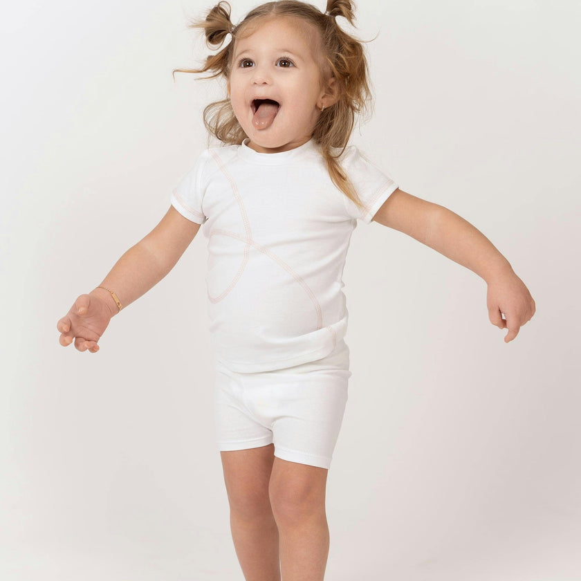 Spiral Stitch Short Set