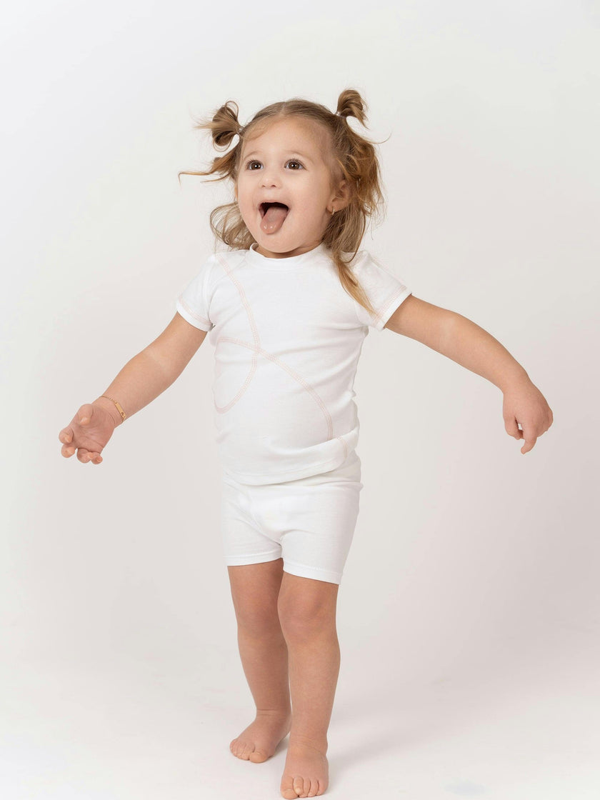 Spiral Stitch Short Set