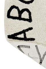 ABC Round Washable Rug