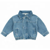 Let’s Go For A Stroll Lightweight Denim Zip Jacket