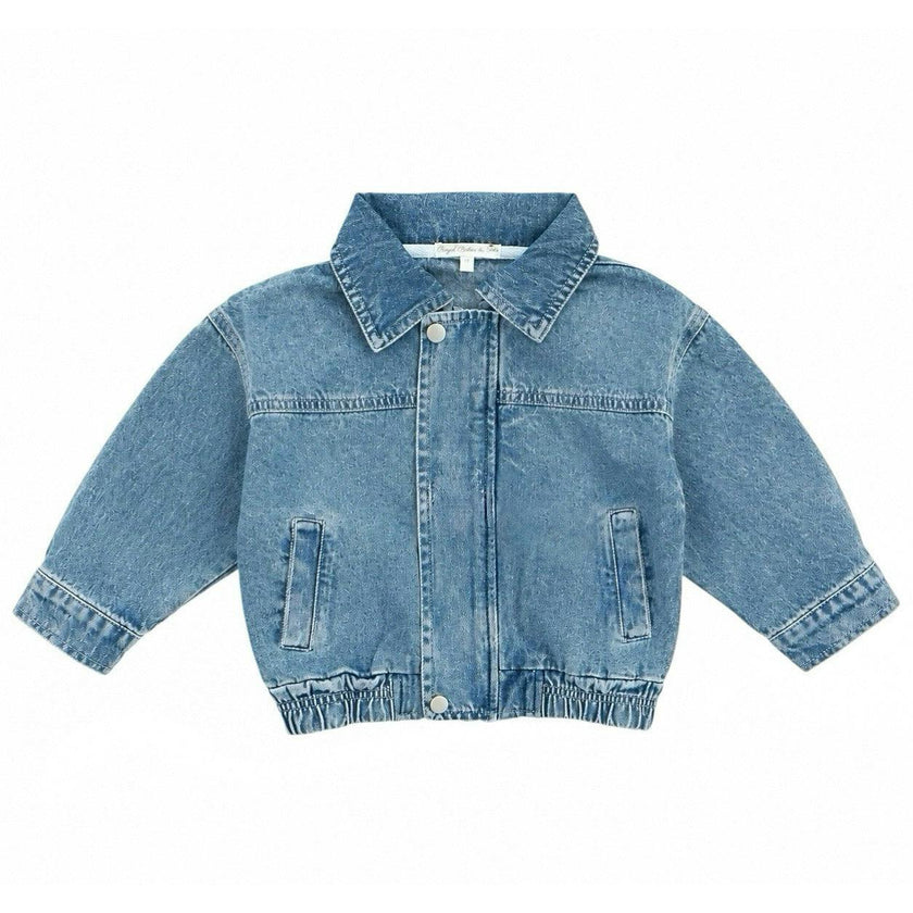 Let’s Go For A Stroll Lightweight Denim Zip Jacket