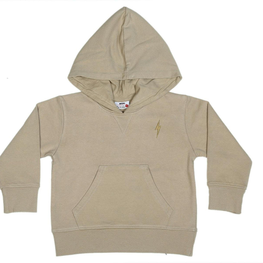 Kids Pullover Hoodie - Stone Bolt
