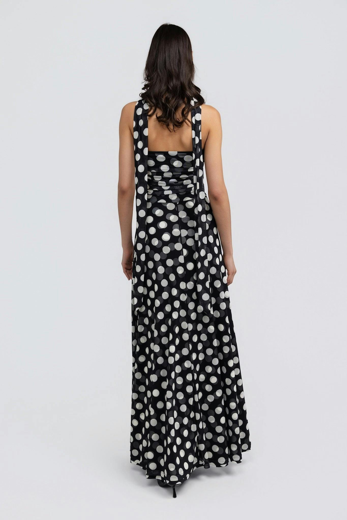 Esme Sheer Dress - Heirloom Dot
