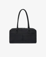 Riley Compact East-West Changing Bag Black Woven