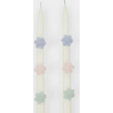 Pastel Flower Taper Candles