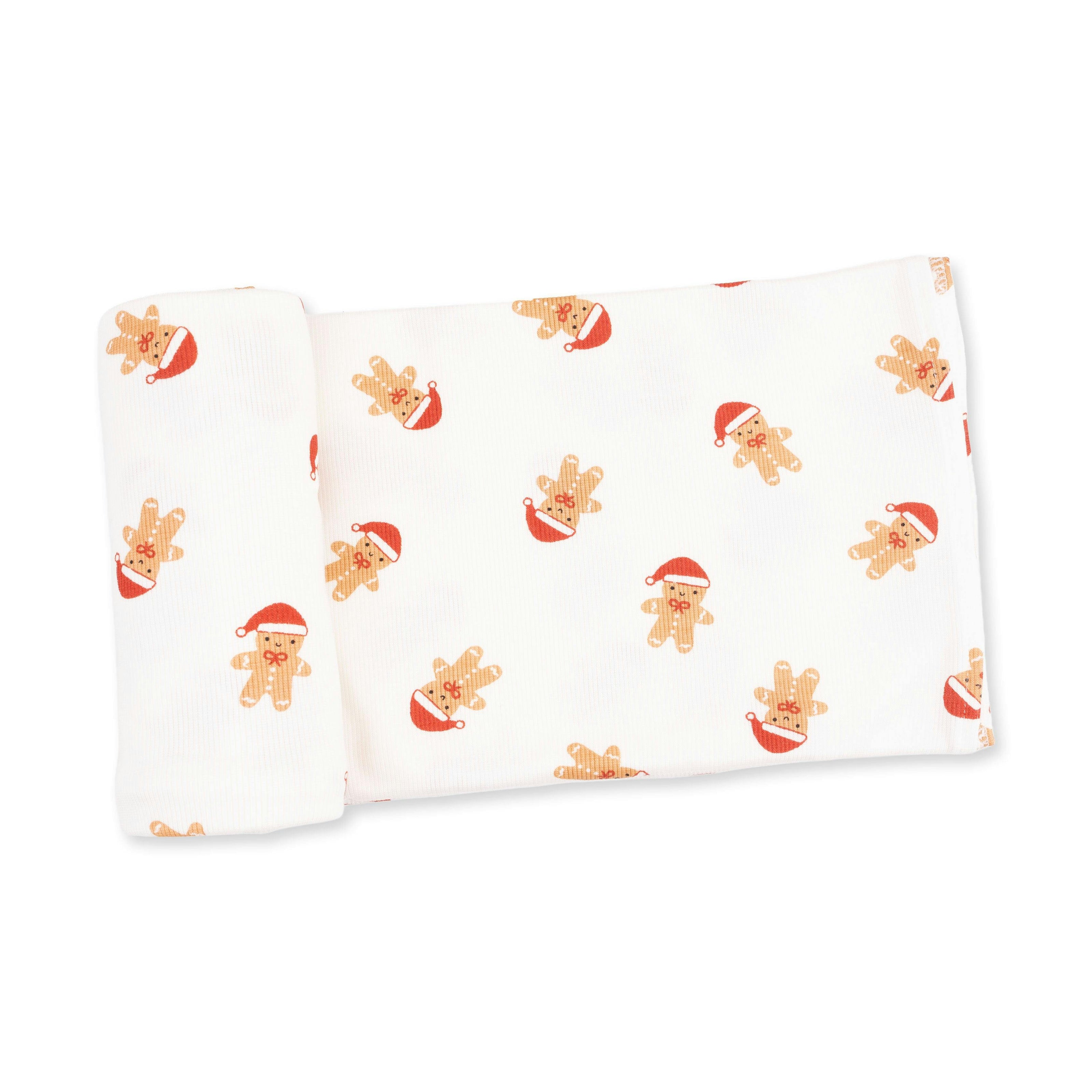 Simple Gingerbread - Swaddle Blanket
