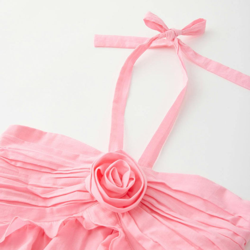Ellie Cotton Frill Maxi Dress