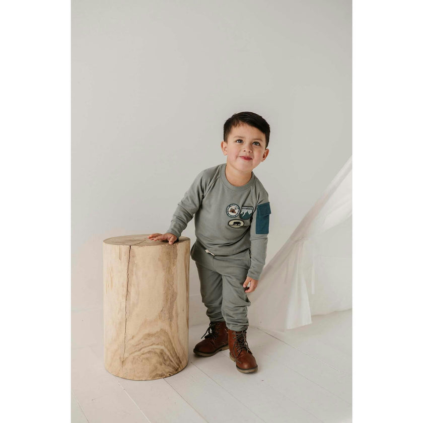 Boy's Raglan Sweatshirt