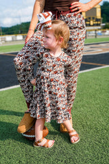 Game Day Blooms Twirl Dress