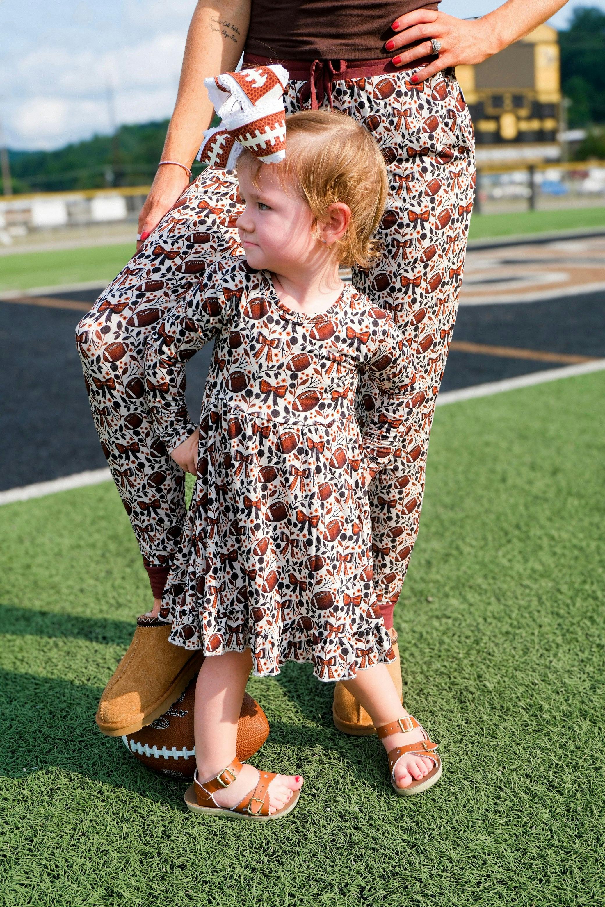 Game Day Blooms Twirl Dress