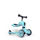 HighwayKick 1 Scooter and Ride On Toy Blueberry