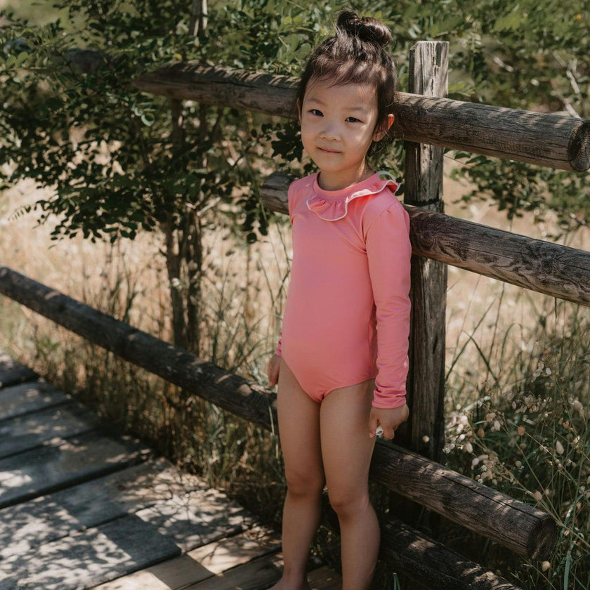 Daphne Surf Suit in Blush pink