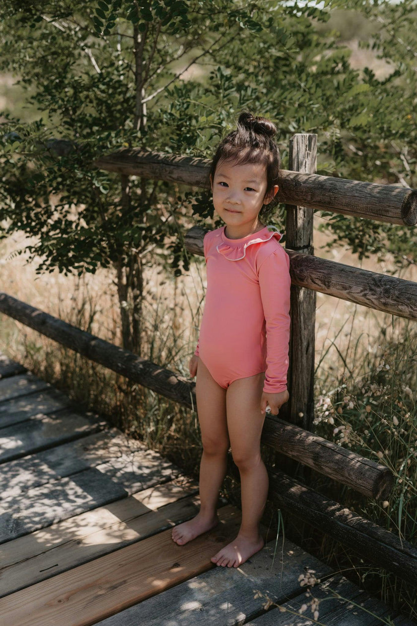 Daphne Surf Suit in Blush pink