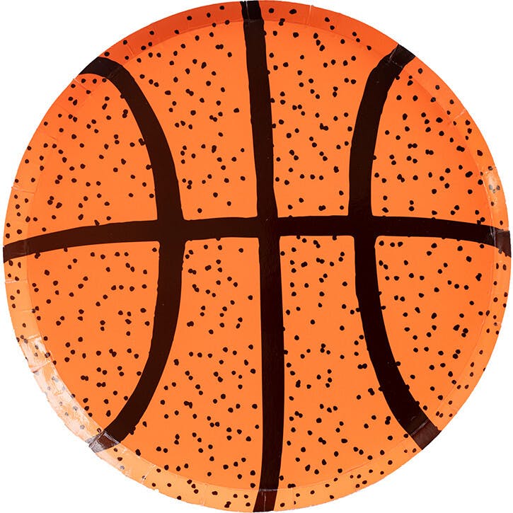 Good Sport Small Basketball Plates
