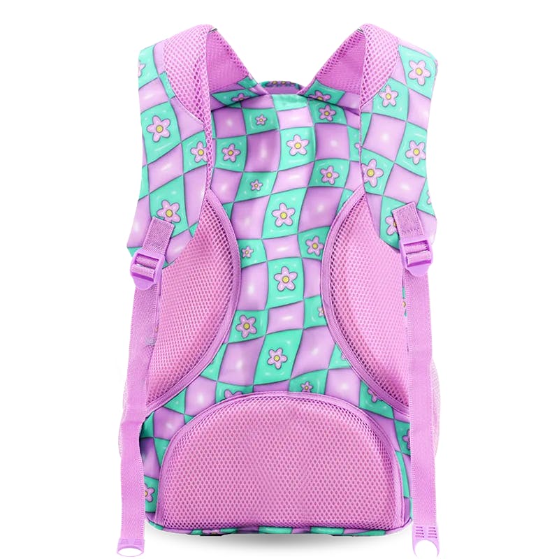 Cornelia Backpack with Lunch Bag and Pencil Case in Puffy Flower
