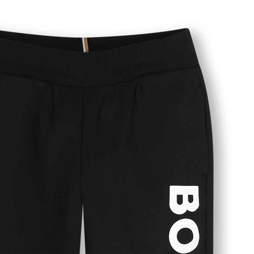 Black Logo Jogging Pants