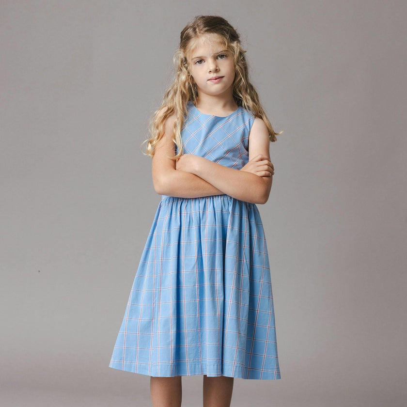 Organic Button Back Party Dress