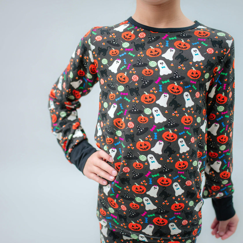 Sweet & Spooky Two Piece Halloween PJ Set