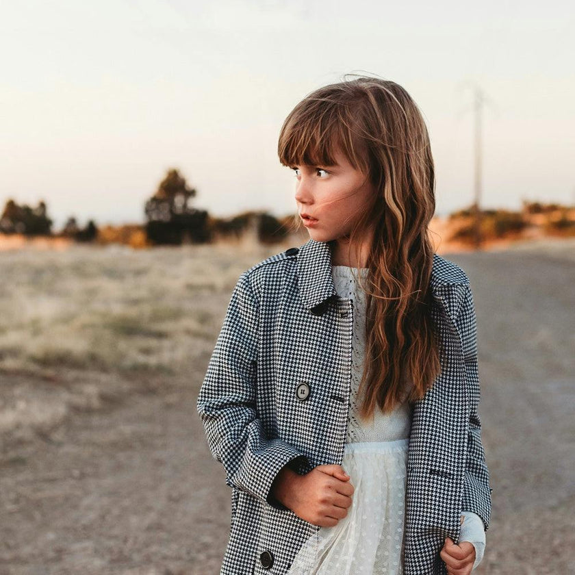 Mayfair Coat - Classic Houndstooth