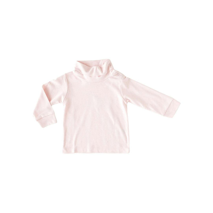 Solid Peach Turtleneck