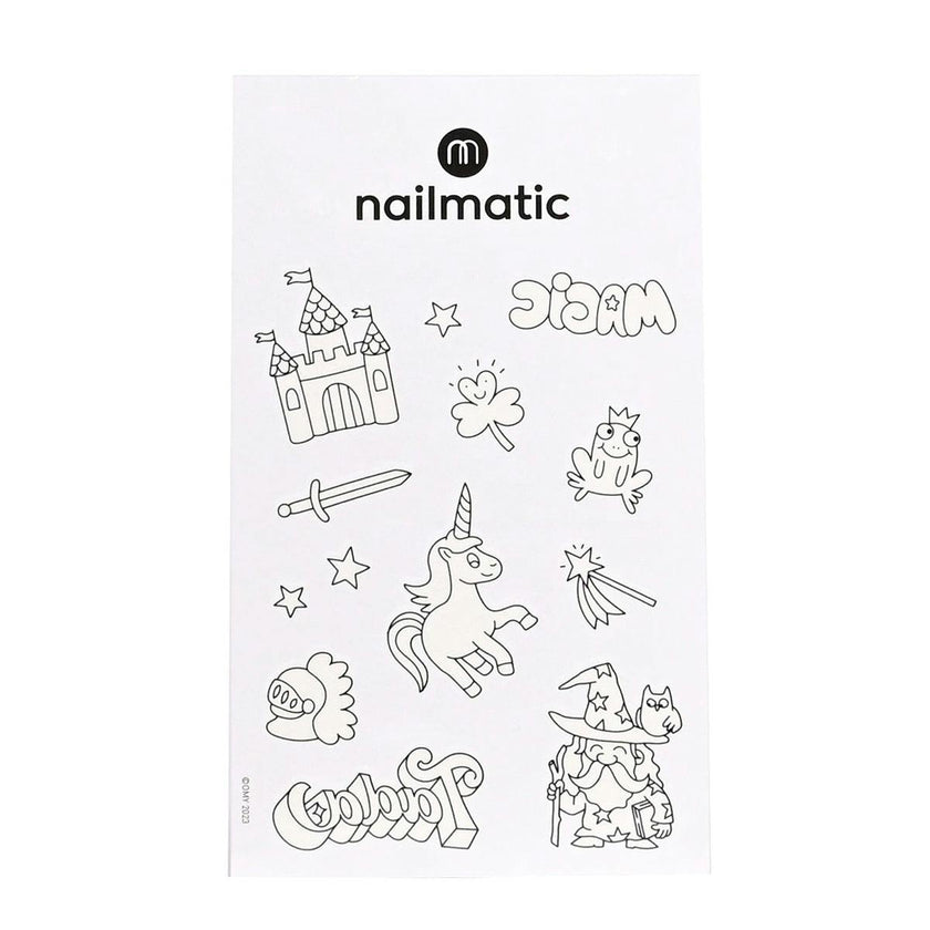 Tattoo Temporary for Kids MAGIC WORLD
