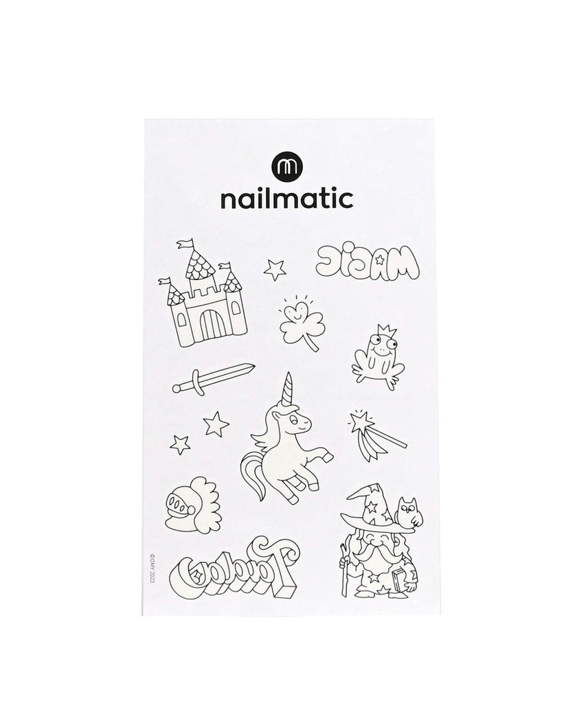 Tattoo Temporary for Kids MAGIC WORLD