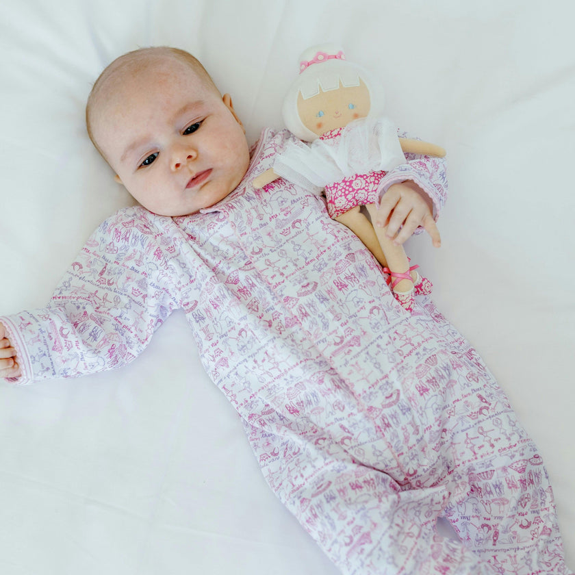 Ballet Snap Baby Onesie