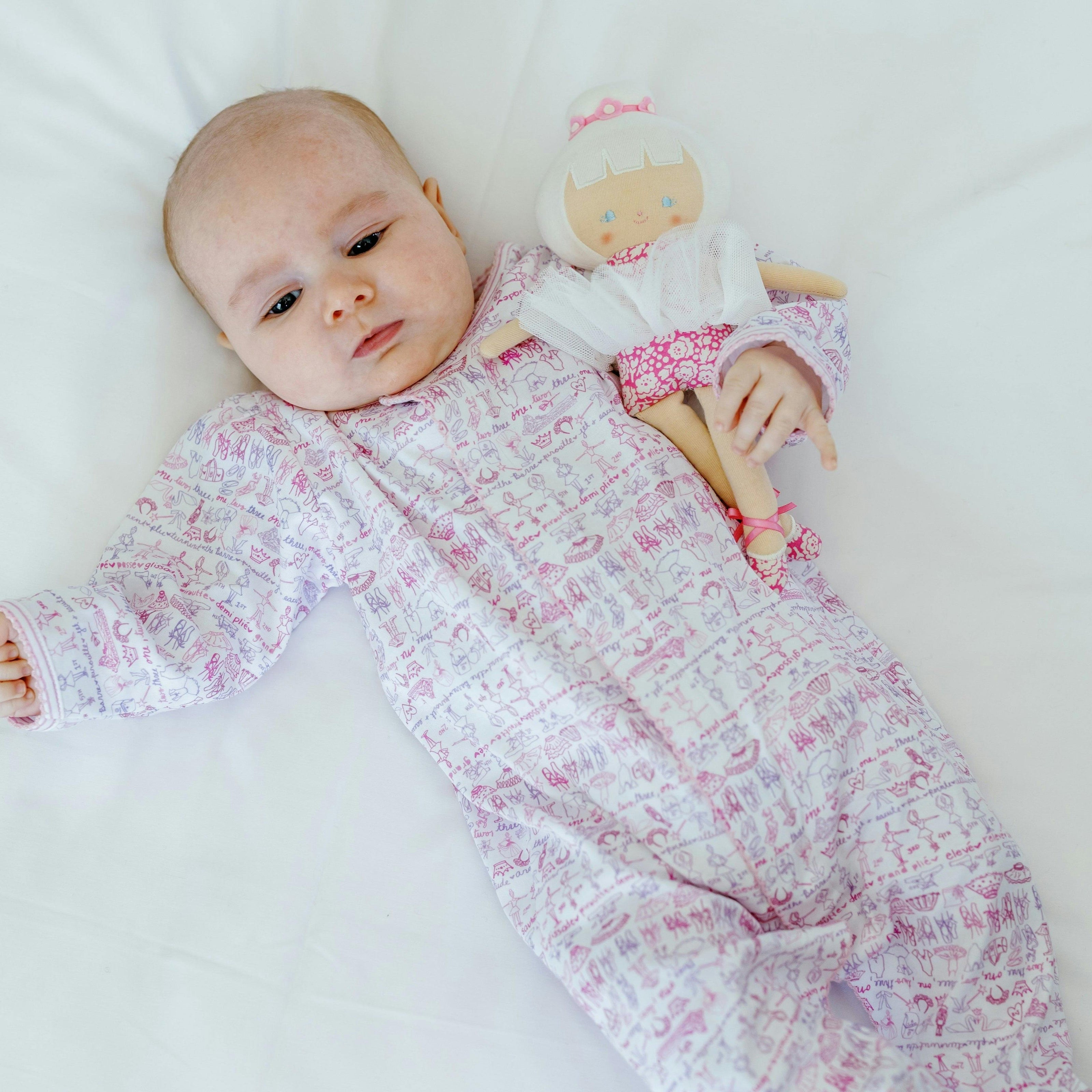 Ballet Snap Baby Onesie