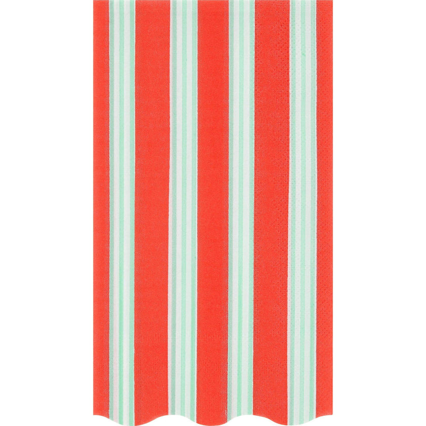 Festive Stripe Guest Towels