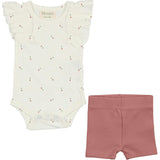 Ruffle Onesie & Short Set