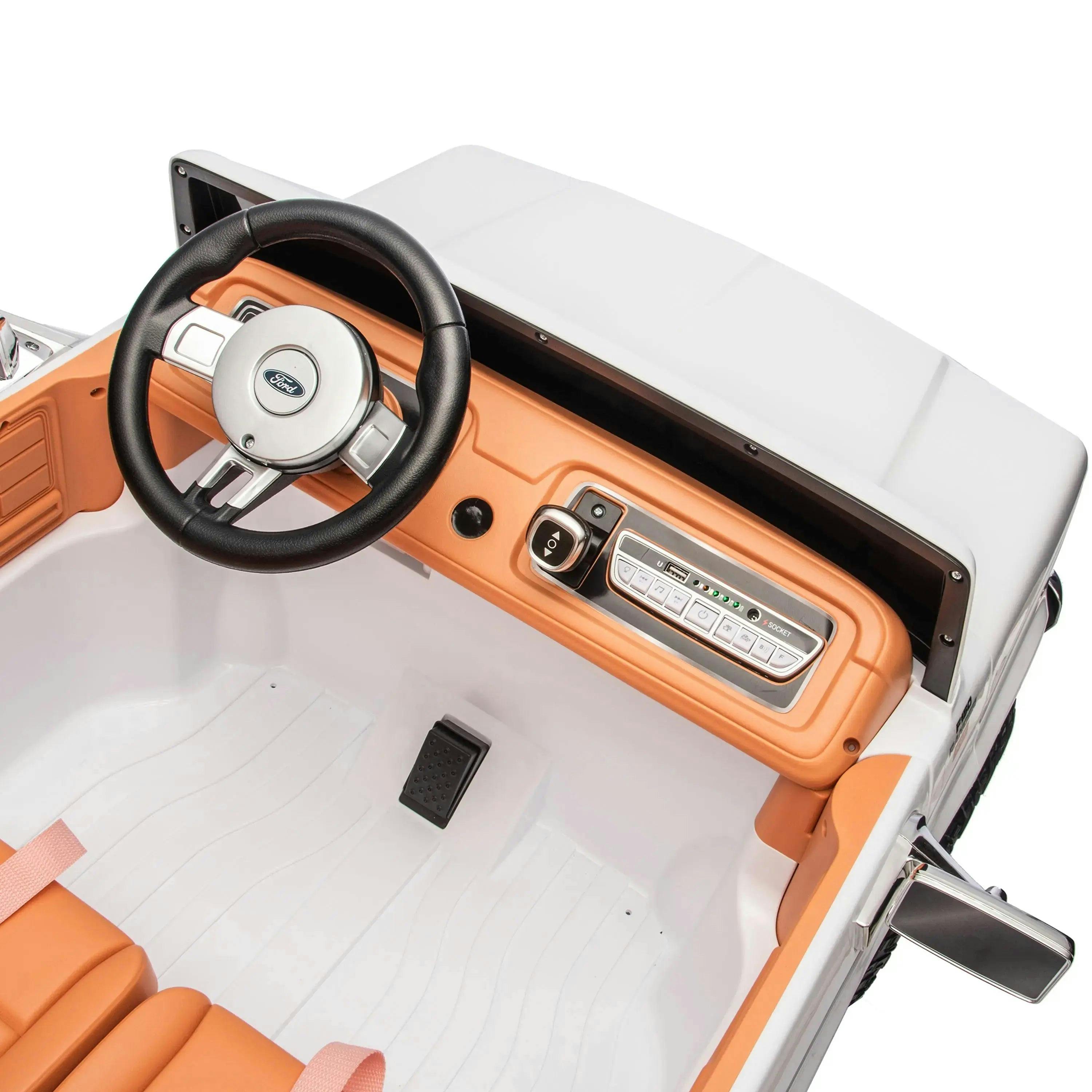 Officially Licensed Ford F-150 24V 2-Seater Kids Ride-On Truck