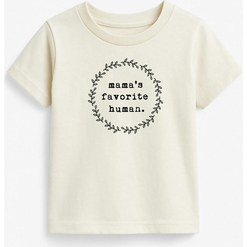 Mamas Favorite Human Organic Kids T-shirt