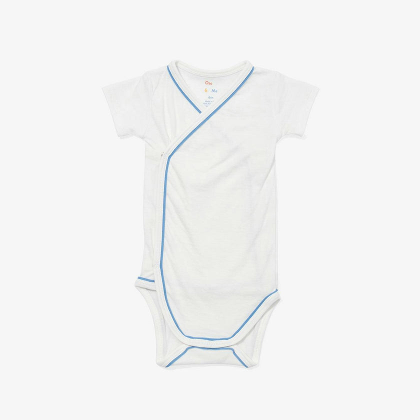 Crossbody Short Sleeve Onesie