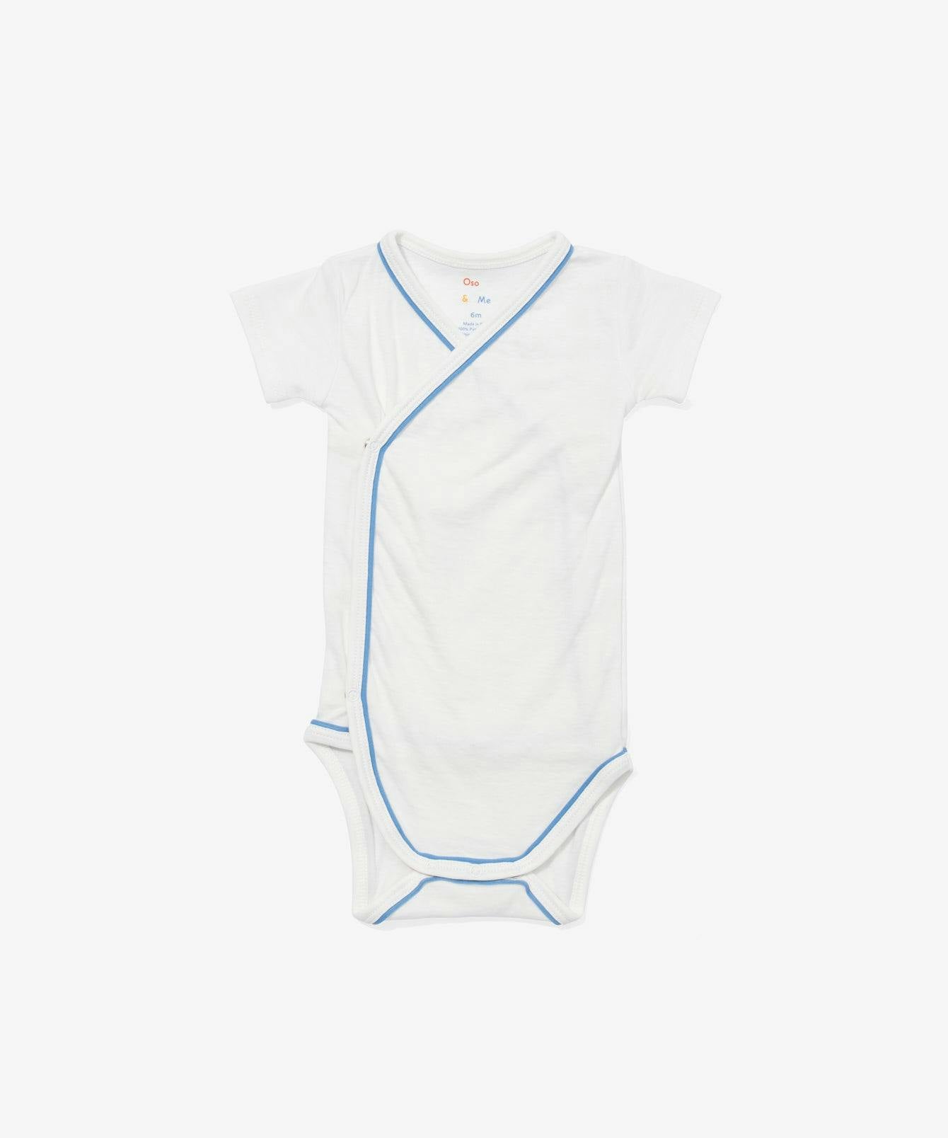 Crossbody Short Sleeve Onesie