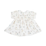 Flower Ducklings - Smocked Dress Set with Headband