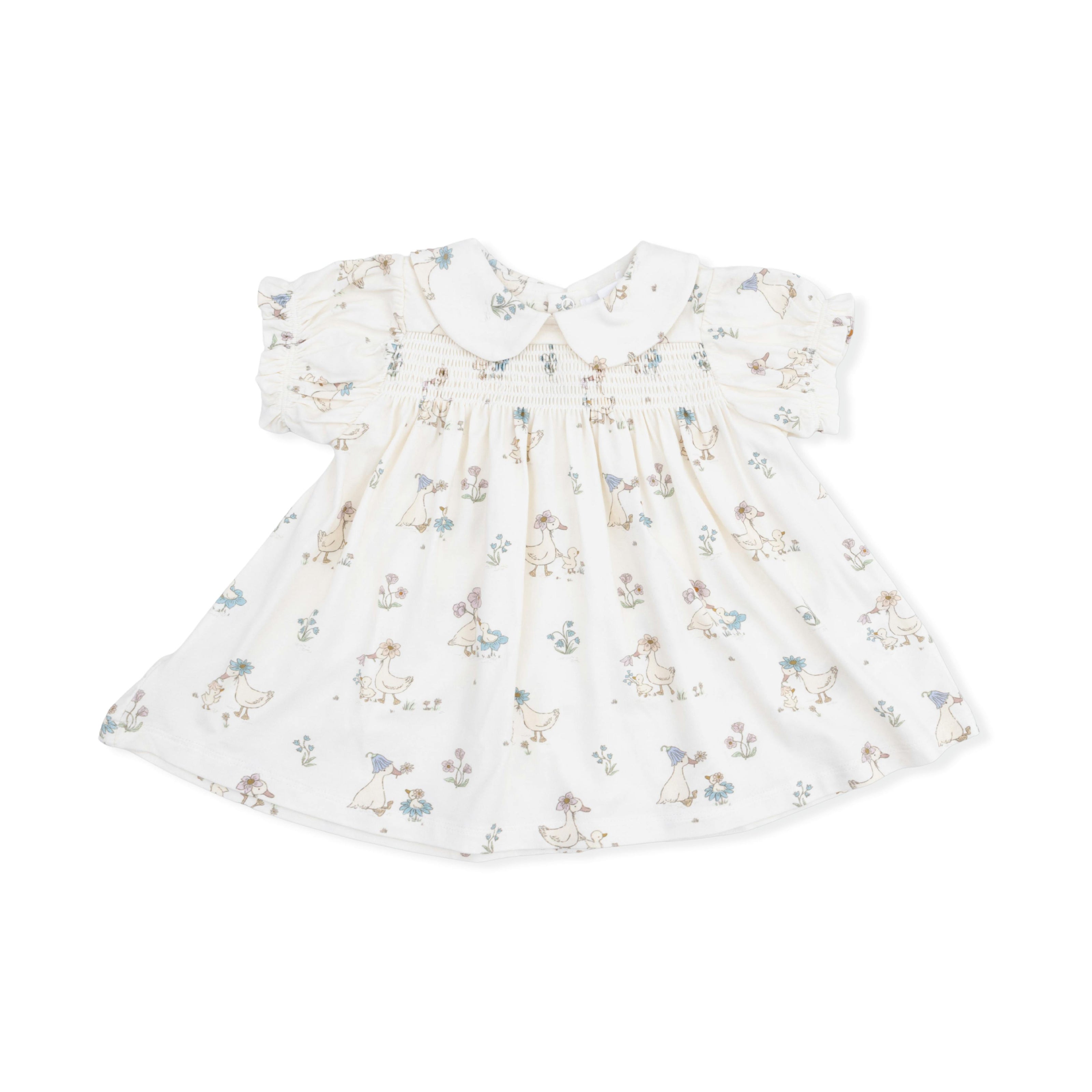 Flower Ducklings - Smocked Dress Set