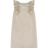 Grace Tween Ruffle Party Dress, Gold