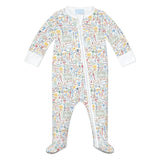 Football Zip Baby Onesie
