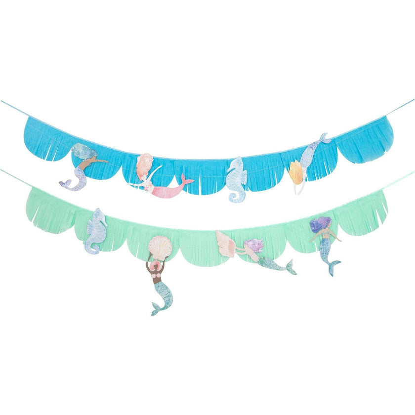 Mermaid Fringe Garland Set