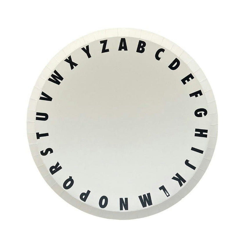 School Days Large ABC Plate