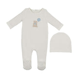 Teddy Printed Footie