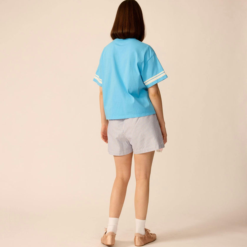 Adult Avenue Shorts in Oxford Stripe