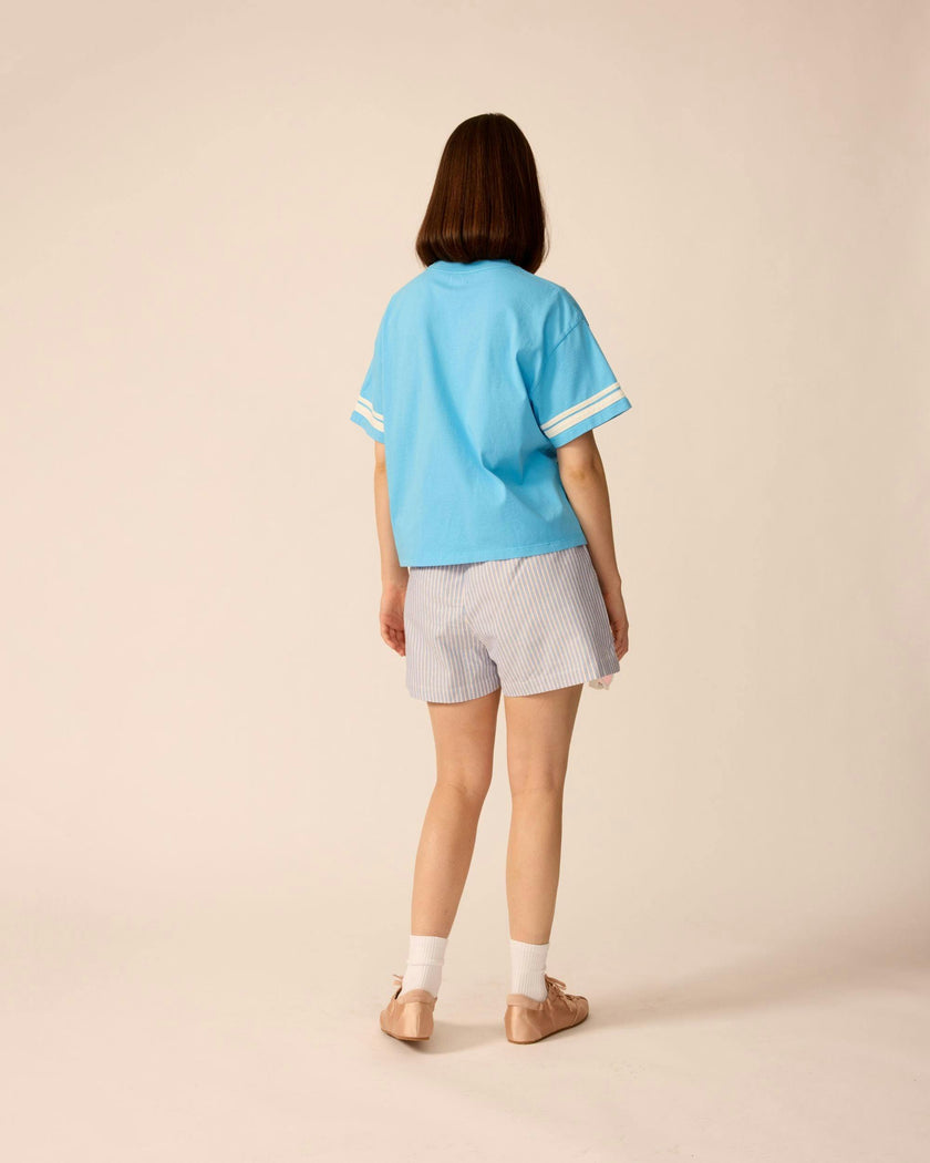 Adult Avenue Shorts in Oxford Stripe