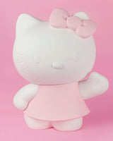 Hello Kitty ROBE Matt White & Pastel Pink Dress 10.5in