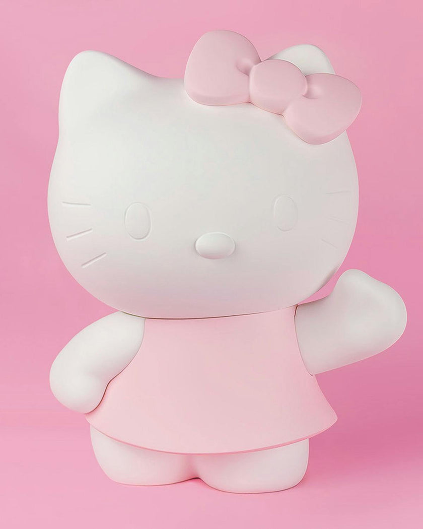 Hello Kitty ROBE Matt White & Pastel Pink Dress 10.5in