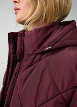 Grow with You Longline Maternity Puffer Jacket