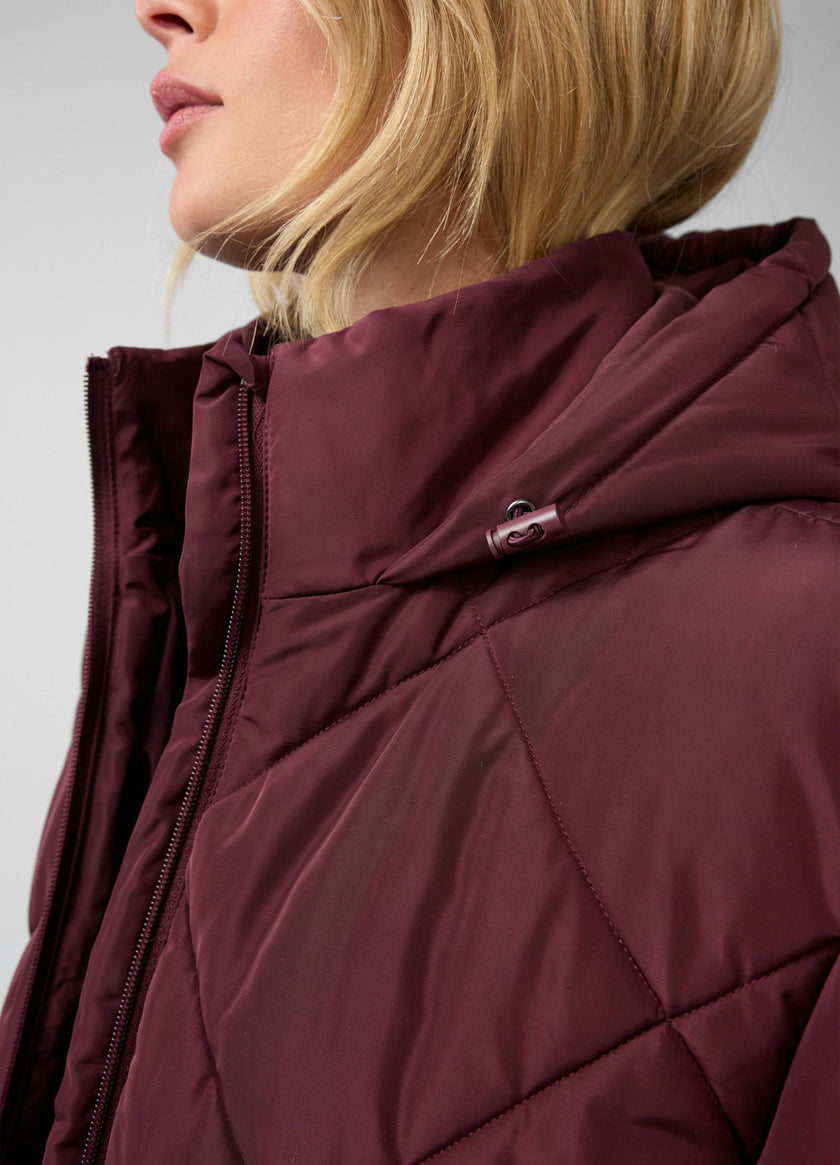 Grow with You Longline Maternity Puffer Jacket
