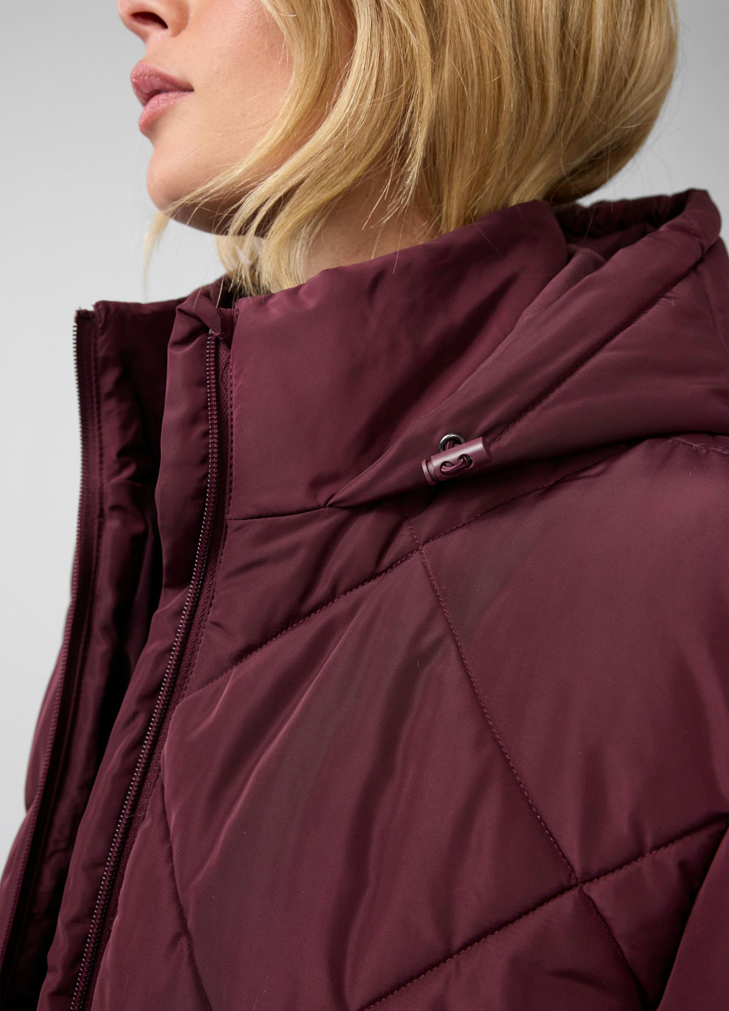 Grow with You Longline Maternity Puffer Jacket