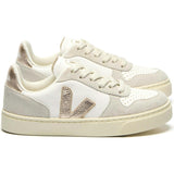 VEJA Small V-10 Laces - Platinum