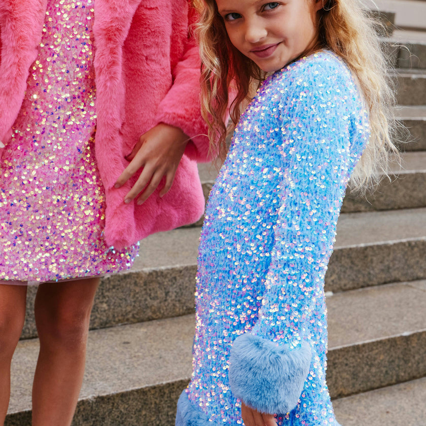 Celeste Shimmer Dress